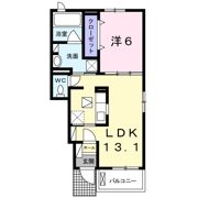 ベル フレーズ 24Ⅱの間取り画像