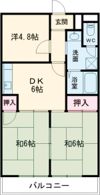 サキュレント樹Bの間取り画像