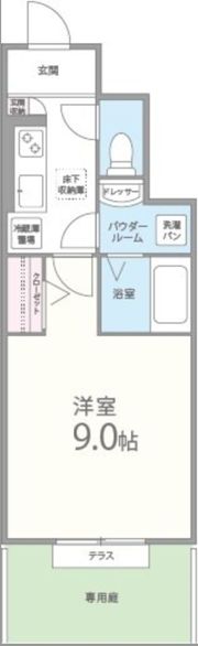 ファシルカワトⅡの間取り画像