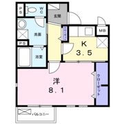 セレーノ 茜の間取り画像