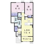 プランドール・Ⅱの間取り画像