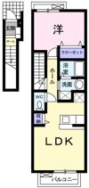 ドルフ西久保の間取り画像