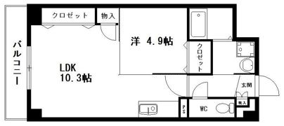 オー・ブロッサムの間取り画像