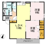 アークシティー Aの間取り画像