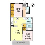 クレールの間取り画像