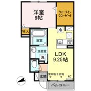 bonheur（ﾎﾞﾇｰﾙ）の間取り画像