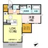 CINQⅡ（ｻﾝｸﾄﾞｩ）の間取り画像