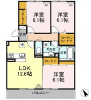 リエーヴル池田の間取り画像