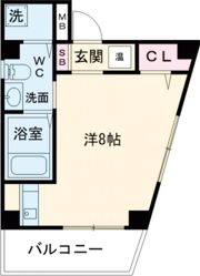 パイン神戸元町の間取り画像