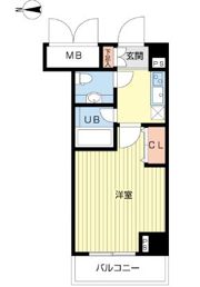 HF愛宕橋レジデンスの間取り画像