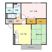 セジュールスピカの間取り画像