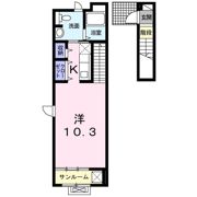 フラン コリーヌの間取り画像