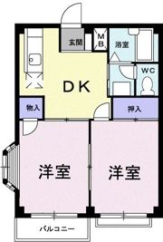 エルディムKⅠの間取り画像