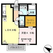 ラ・パールtwoの間取り画像