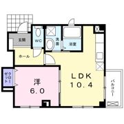 ユッツⅠの間取り画像