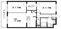 プレメール 上土の間取り画像