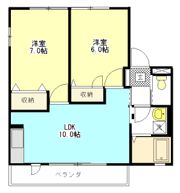 ファミール狐ヶ崎の間取り画像