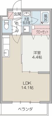 モンターニュFujiの間取り画像