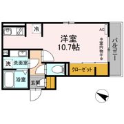 クリプトメリア稲川の間取り画像