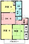 サニーコート日立の間取り画像