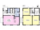 小鹿戸建てCの間取り画像