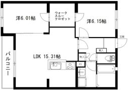 ノルド ラートの間取り画像