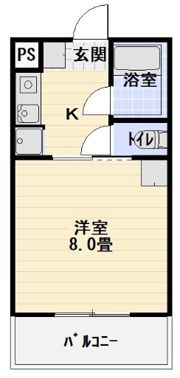 テクトピア静岡の間取り画像