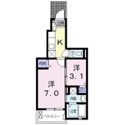 セレーノ モチヅキⅠの間取り画像
