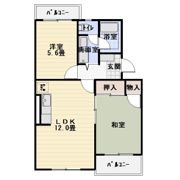 トラストⅡの間取り画像