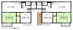 南風の間取り画像