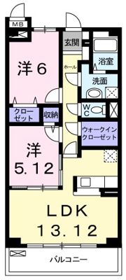 レフィナードの間取り画像