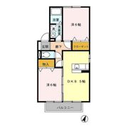 セジュールM Aの間取り画像