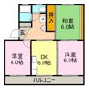 コーポラス土橋の間取り画像