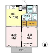 ビアージュ Aの間取り画像