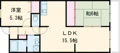 エバーグリーン中小路の間取り画像