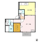 グラン・パラシオⅡ Bの間取り画像