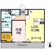 クレール・都の間取り画像