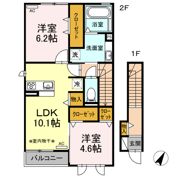 メゾンピジョノの間取り画像