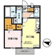 フェリーチェ小雑賀 A棟の間取り画像