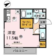D-room出島の間取り画像