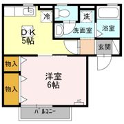 ファンテール Cの間取り画像