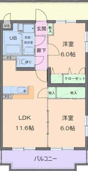 エヌケイガーデンの間取り画像