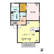 プロフォンド Aの間取り画像