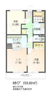 すまいる9番館の間取り画像