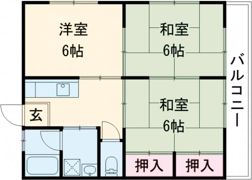 SSコーポの間取り画像
