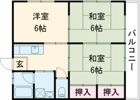 SSコーポの間取り画像