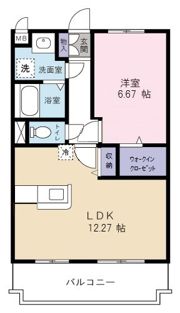 ベルフラワー五番館の間取り画像