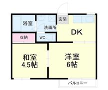 フォーブル花村Cの間取り画像