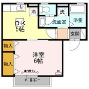 ファンテール Aの間取り画像