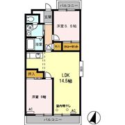 ネバーランドⅡの間取り画像